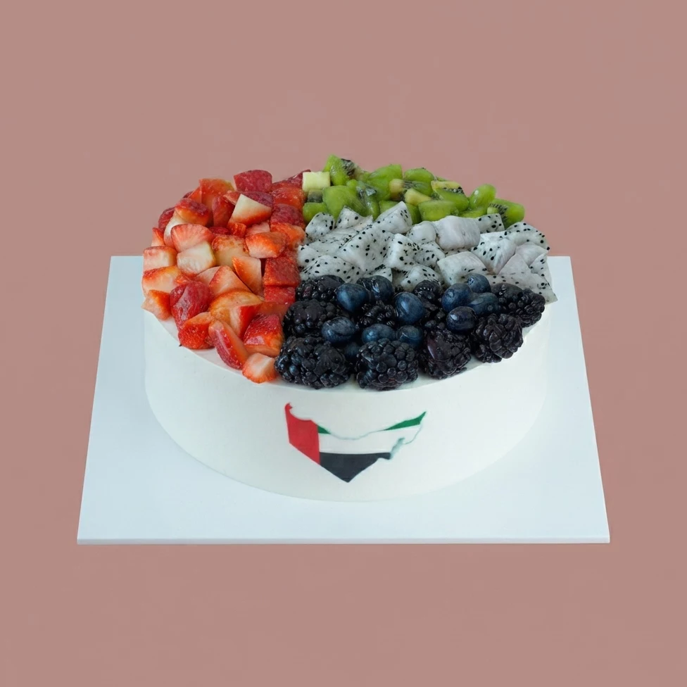 National Day Berry Cake