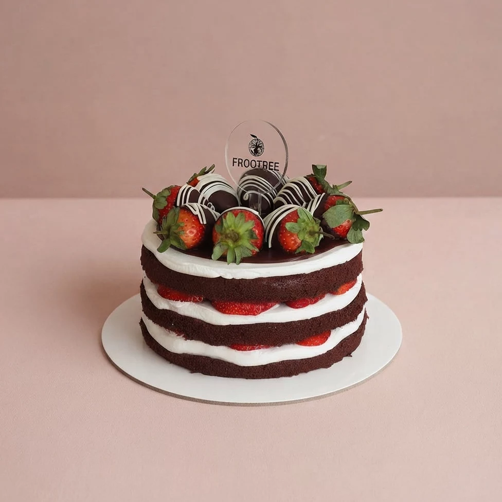 Strawberry Chocolate Cake
