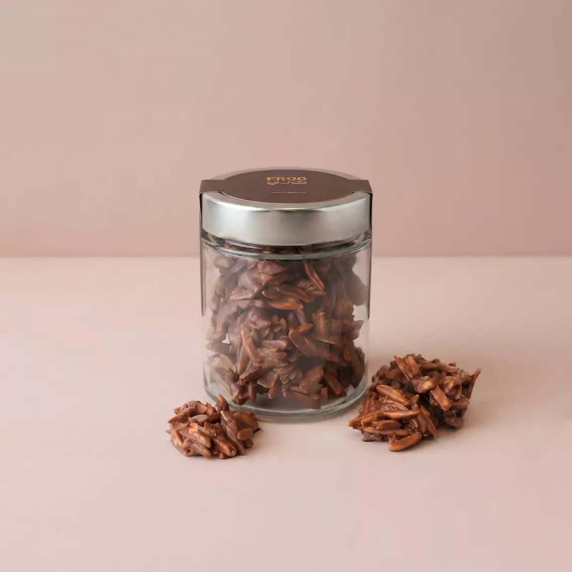 Almond Rocher Chocolate Jar