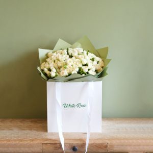 White Baby rose Magic