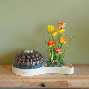 Chocolate & Ranunculus tray